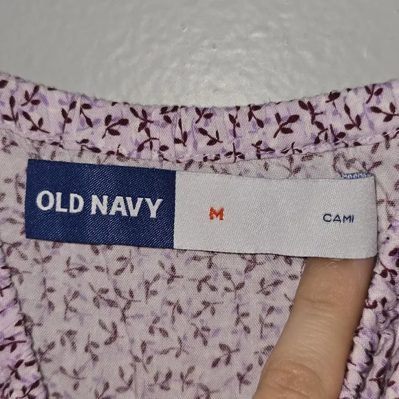 🌟 Old Navy Purple Floral Cami - Picture 4 of 6